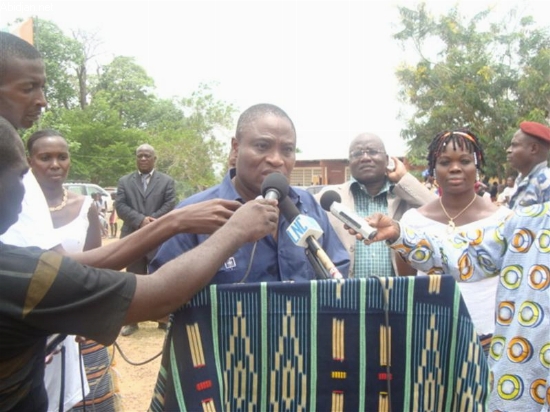 Prolongement de l`autoroute du Nord / Dagobert Banzio après la visite du chantier : “C`est l`épine dorsale de notre économie”